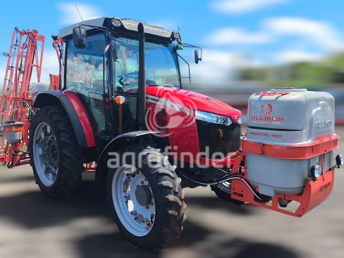 Trator Massey Ferguson MF 4707 ano 2020