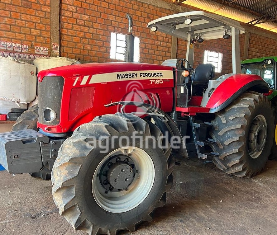Trator Massey Ferguson MF 7180 ano 2010