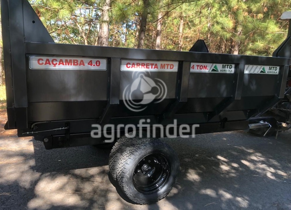 Carreta Agrícola MTD 4 ton ano 2025