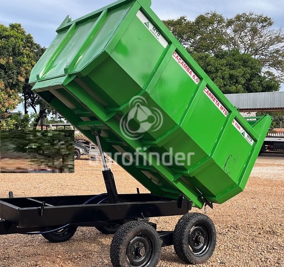 Carreta Agrícola MTD 6 ton ano 2025