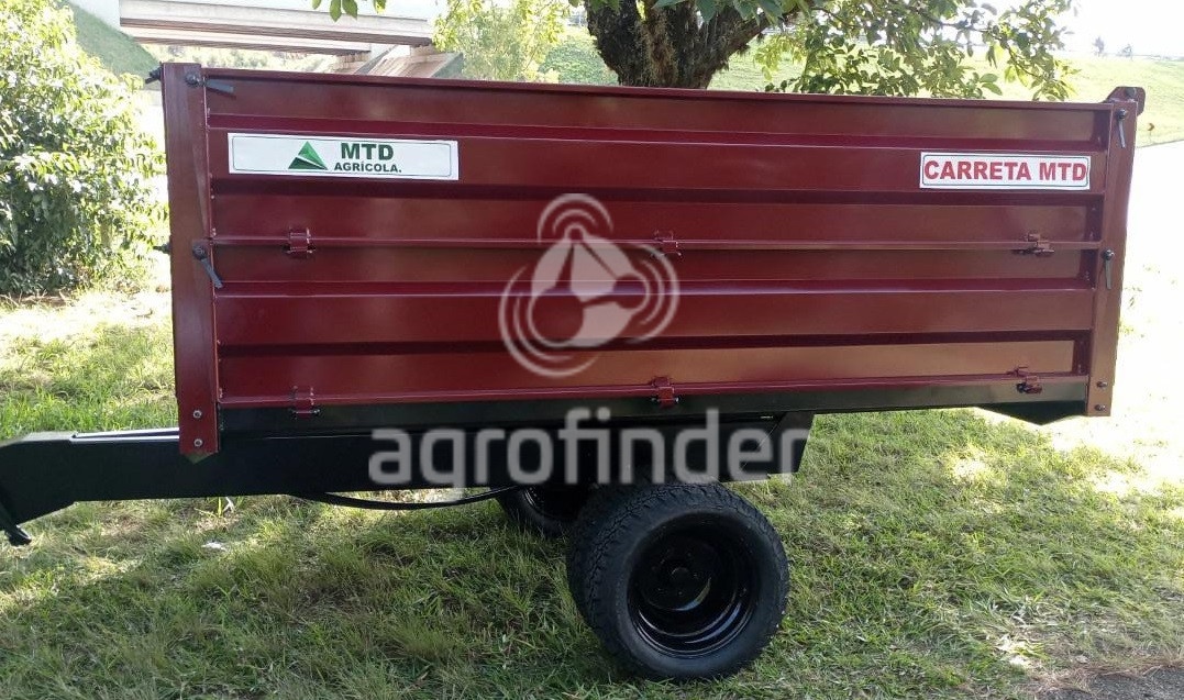 Carreta Agrícola MTD Cafeeira 4 ton ano 2025