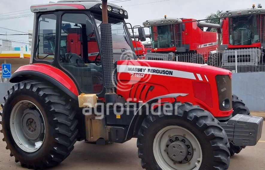 Trator Massey Ferguson MF 7180 ano 2011