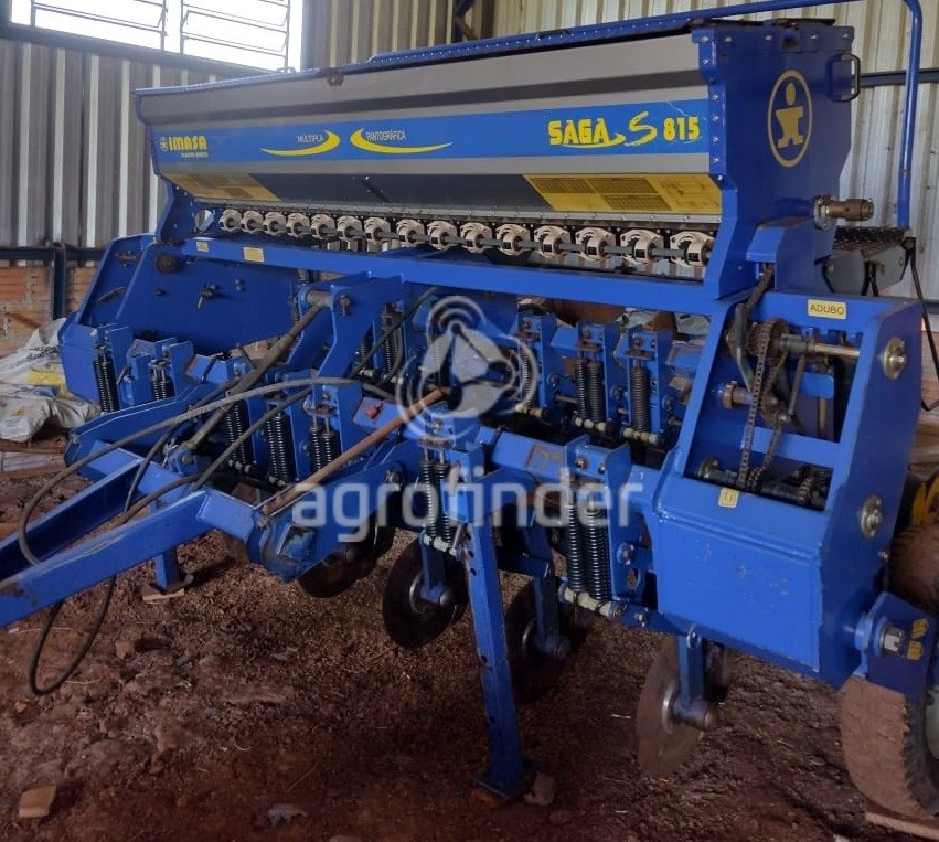 Plantadeira Imasa Saga 815 G2 ano 2015 - Saga 815 G2 - Implementos para Plantio