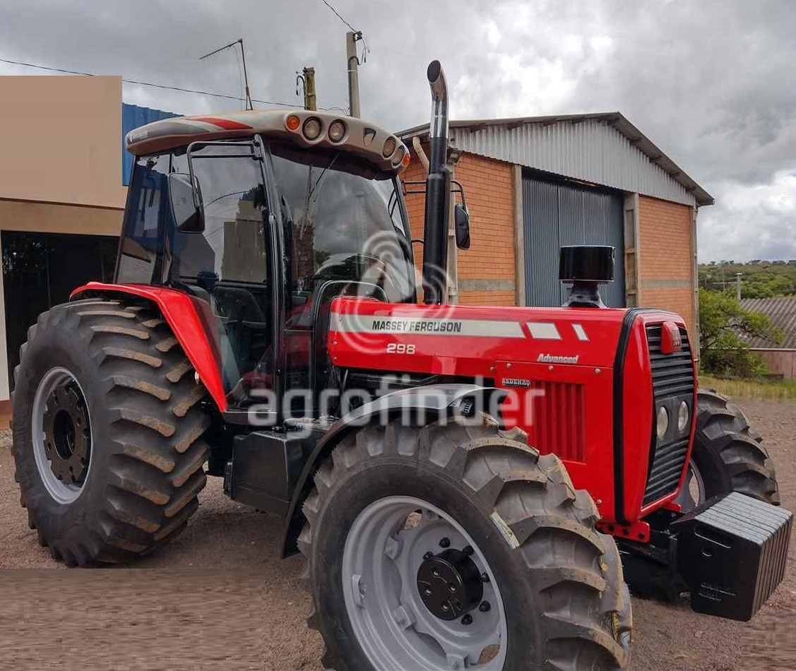 Trator Massey Ferguson 298 Advanced ano 2007 - 298 Advanced - Máquinas Agrícolas