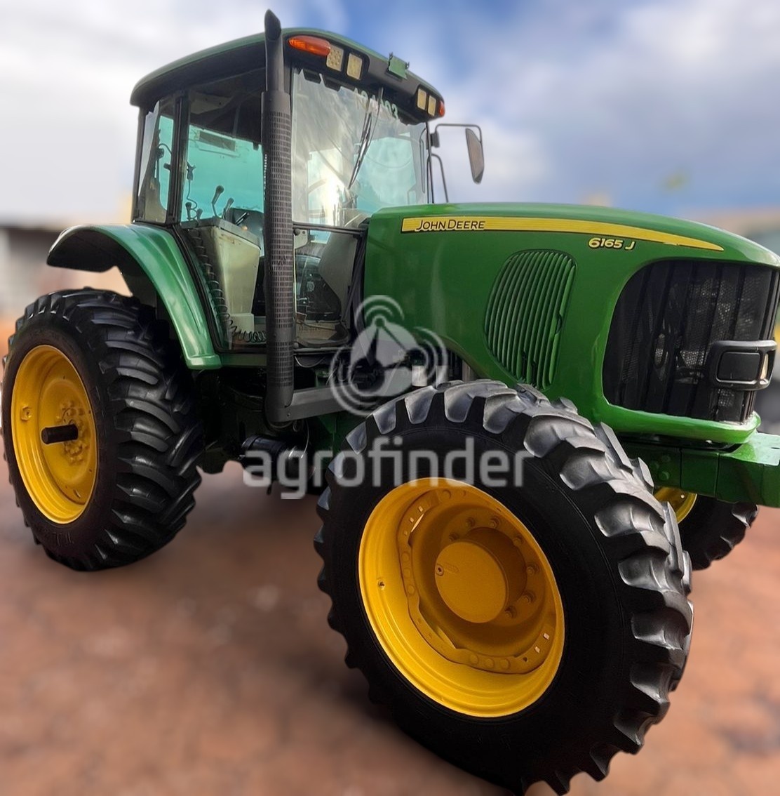 Trator John Deere 6165J ano 2012 - 6165J - Máquinas Agrícolas