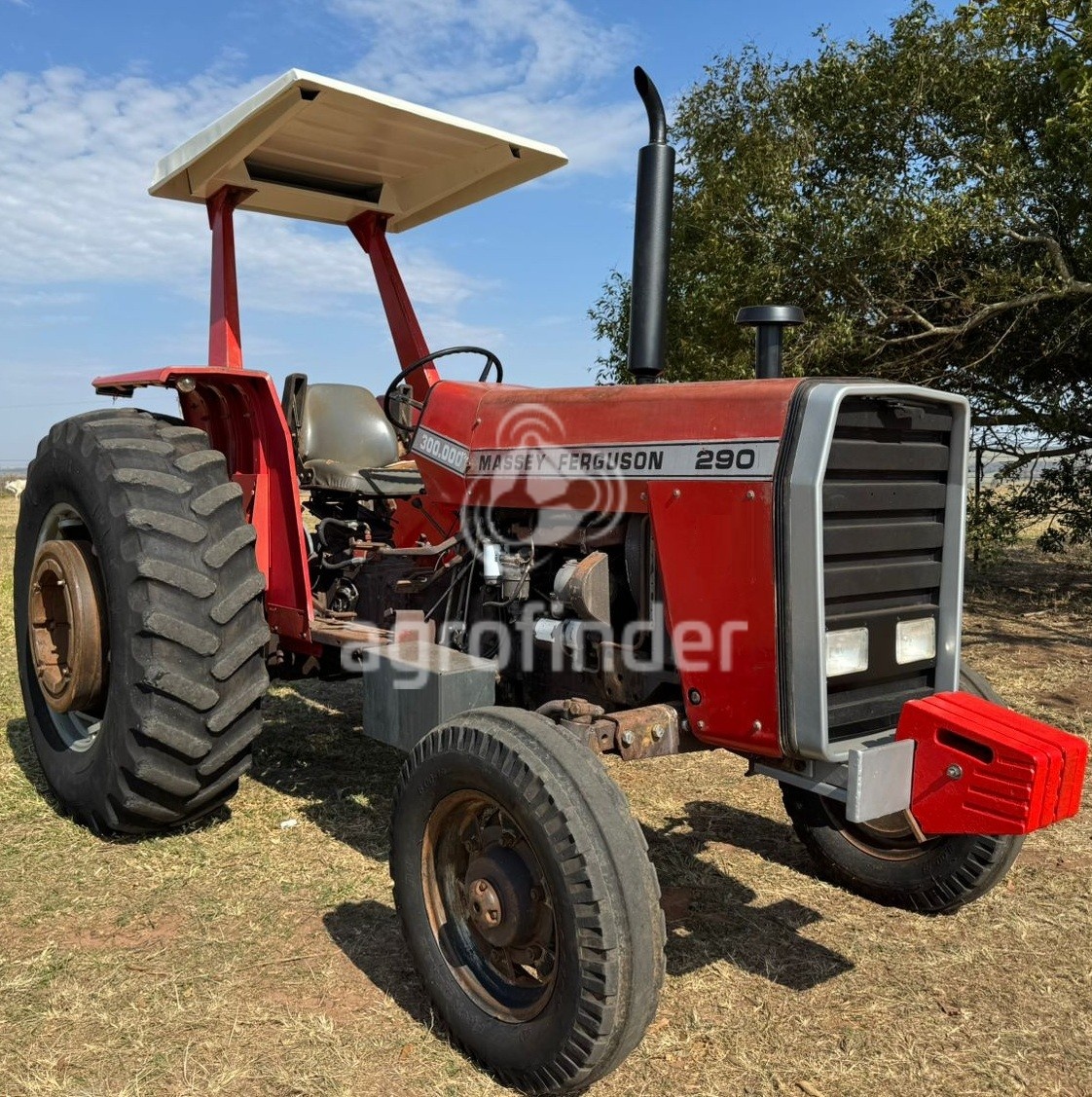 Trator Massey Ferguson MF 290 ano 1987 - MF 290 - Máquinas Agrícolas