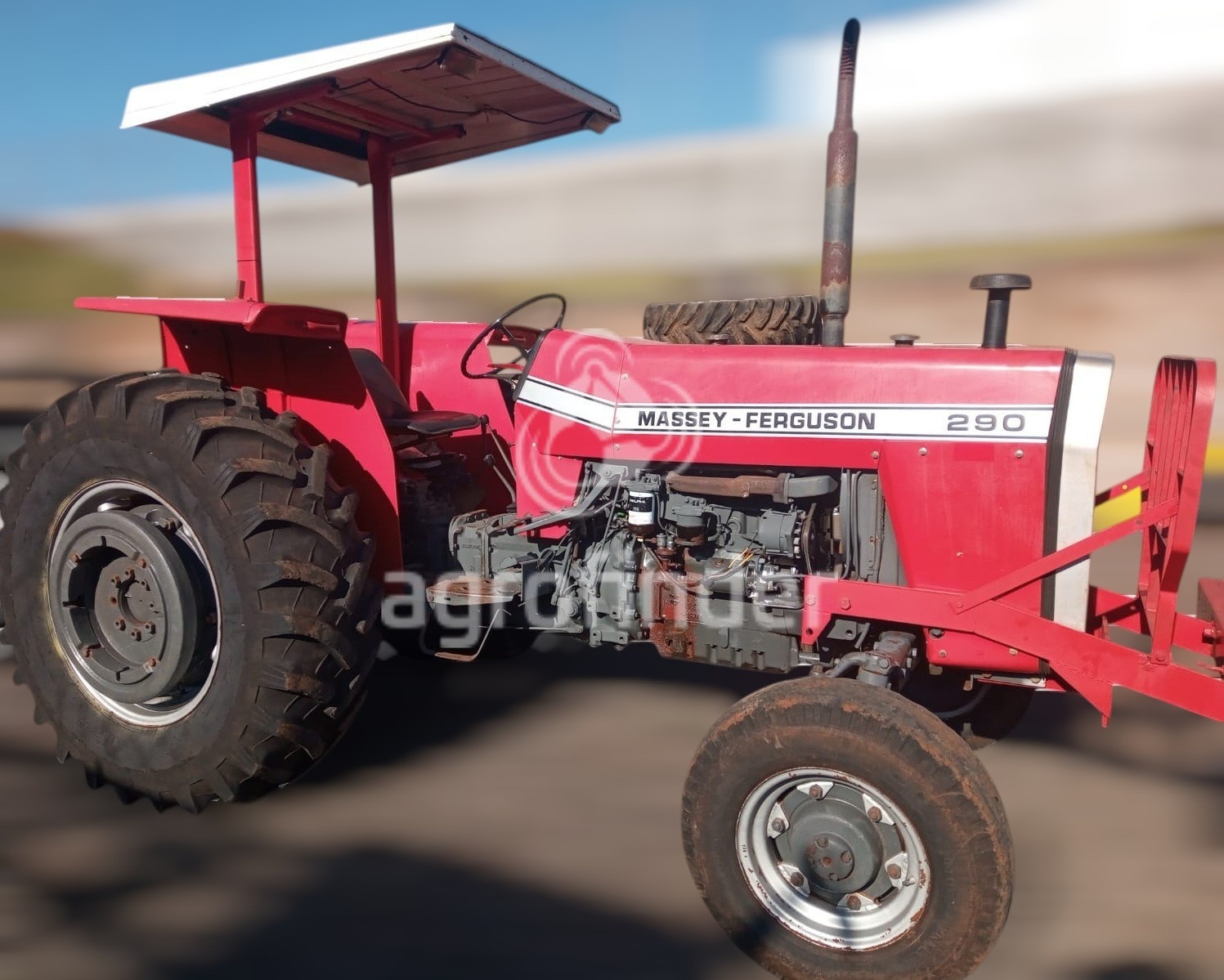Trator Massey Ferguson MF 290 ano 1982 - MF 290 - Máquinas Agrícolas
