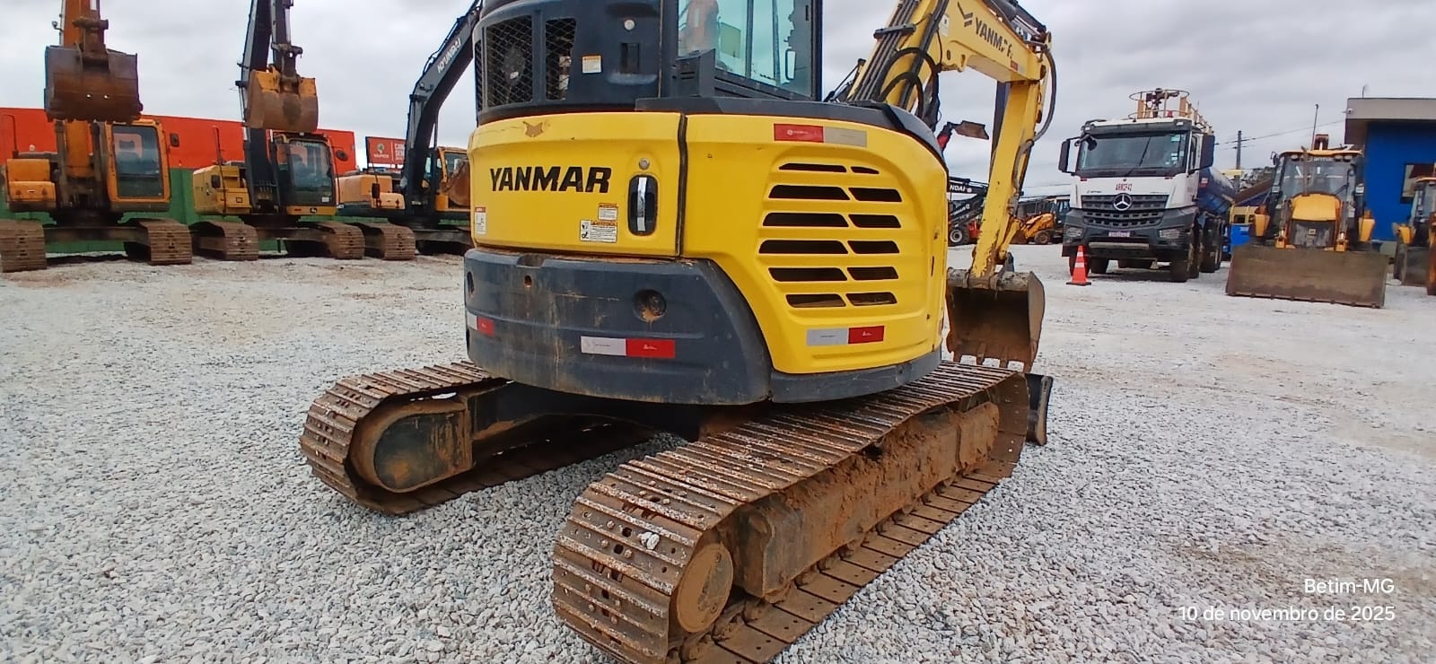 Mini Escavadeira Yanmar VIO55 ano 2022