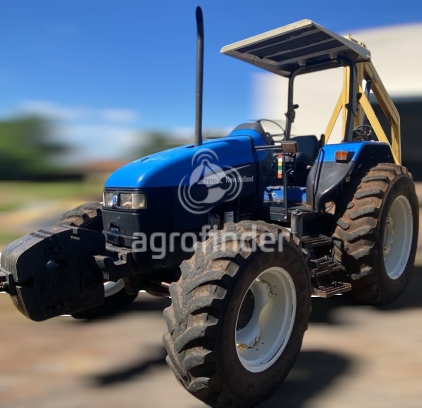 Trator New Holland TS 110 ano 2004