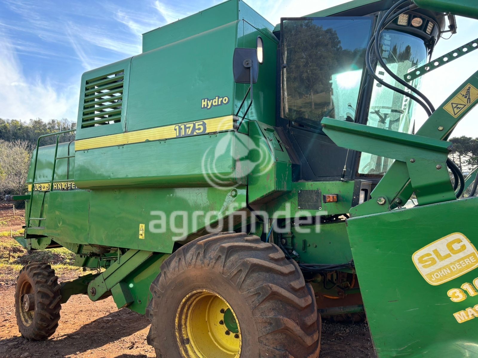 Colheitadeira John Deere 1175 ano 2002