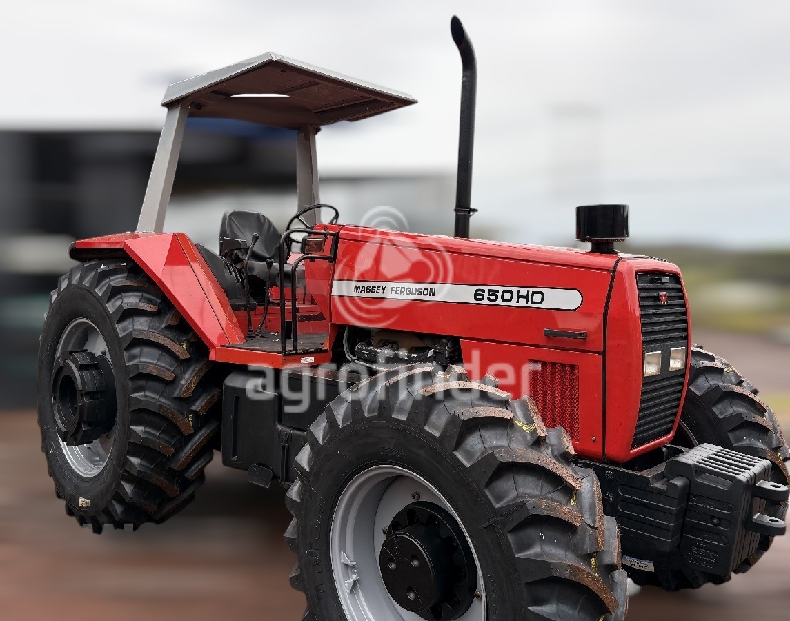 Trator Massey Ferguson MF 650 ano 2007 - MF 650 - Máquinas Agrícolas