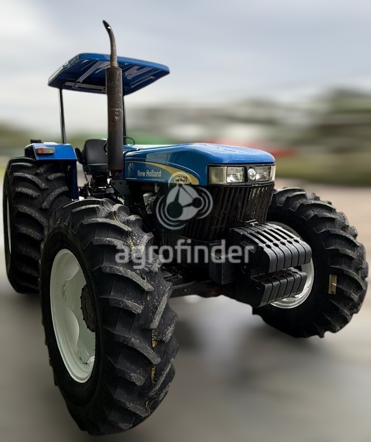 Trator New Holland 7630 ano 2012 - 7630 - Máquinas Agrícolas