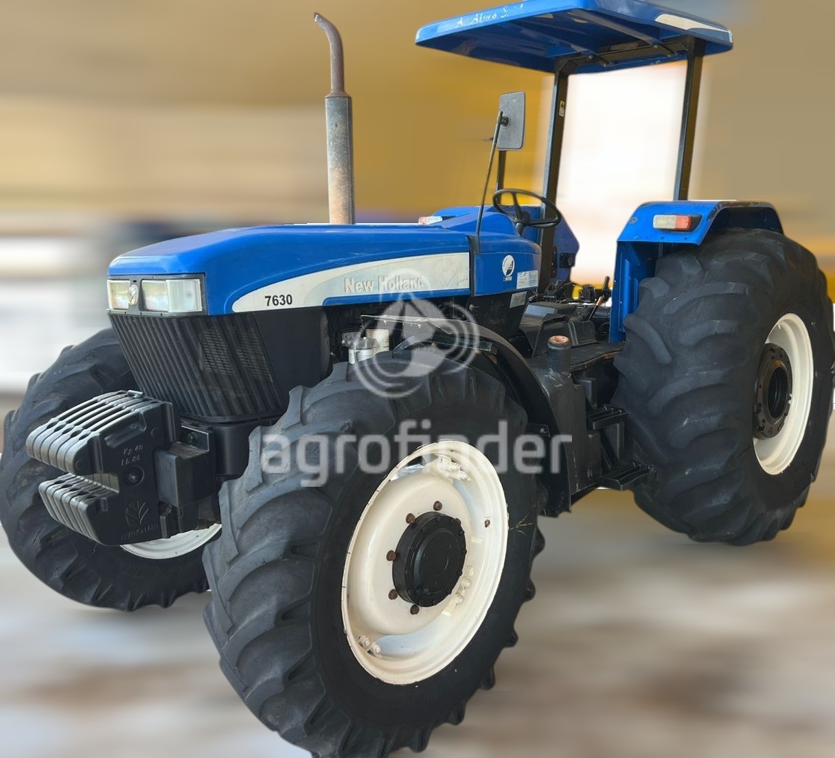 Trator New Holland 7630 ano 2012