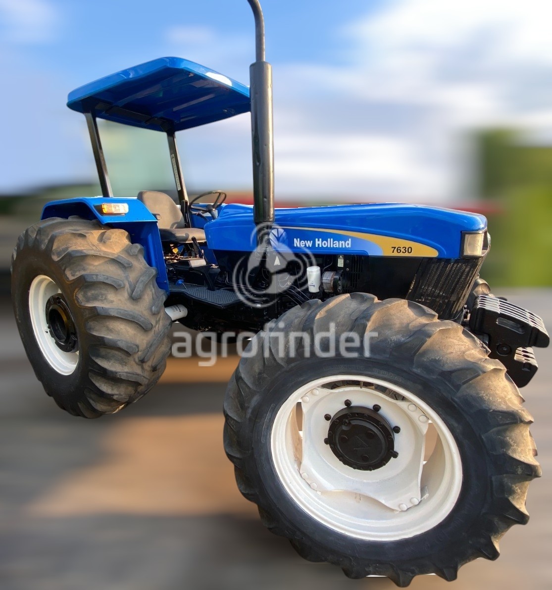 Trator New Holland 7630 ano 2012