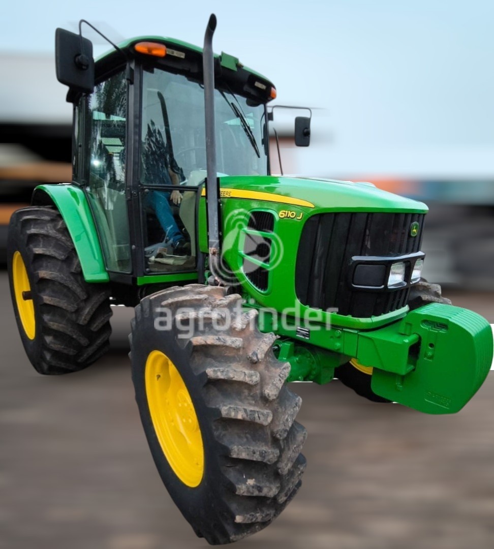 Trator John Deere 6110J ano 2015 - 6110J - Máquinas Agrícolas