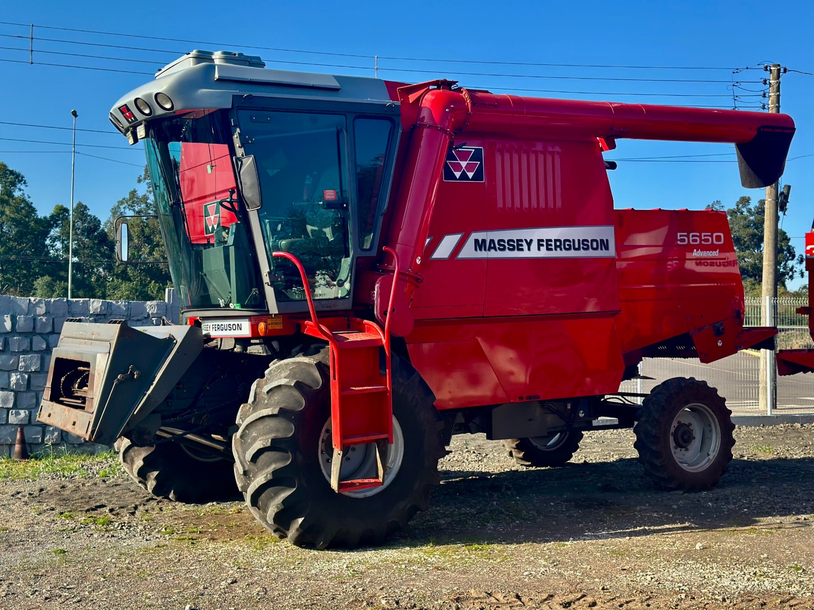 Colheitadeira Massey Ferguson MF 5650 SR ano 2008 - MF 5650 SR - Máquinas Agrícolas