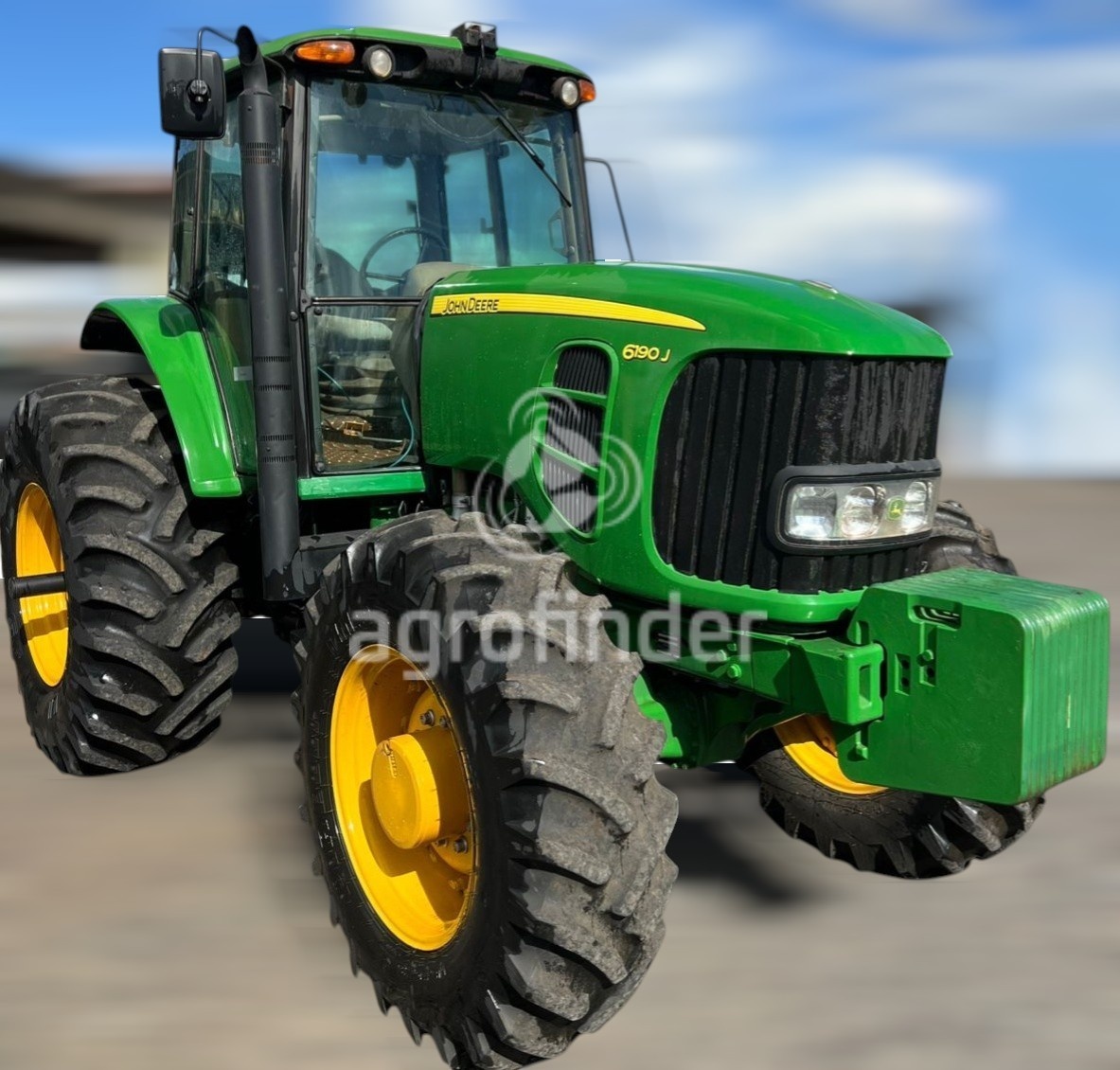 Trator John Deere 6190J ano 2018
