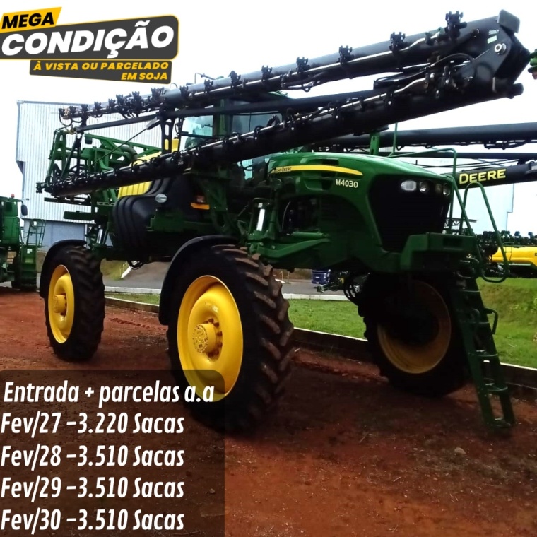Pulverizador Autopropelido John Deere M4030 ano 2019