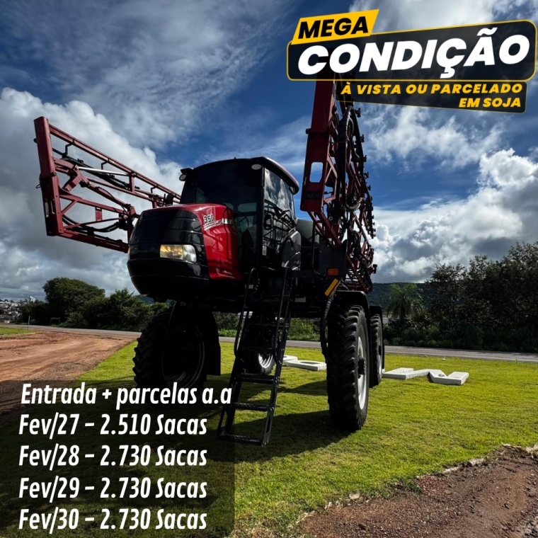 Pulverizador Autopropelido Case Patriot 350 ano 2020