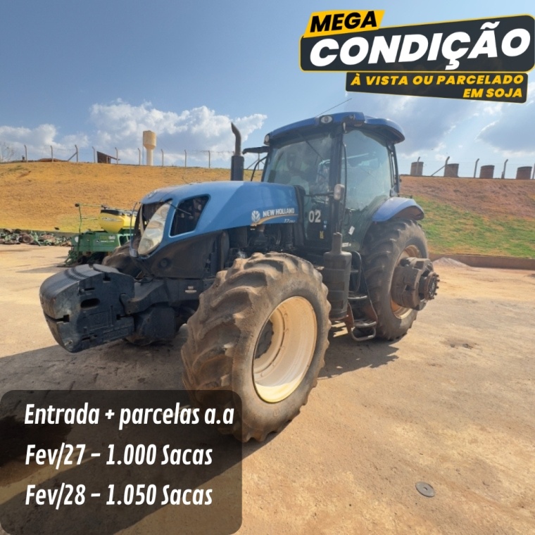 Trator New Holland t7 ano 2016
