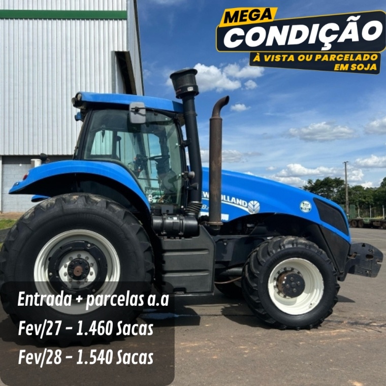 Trator New Holland T8.270 ano 2013