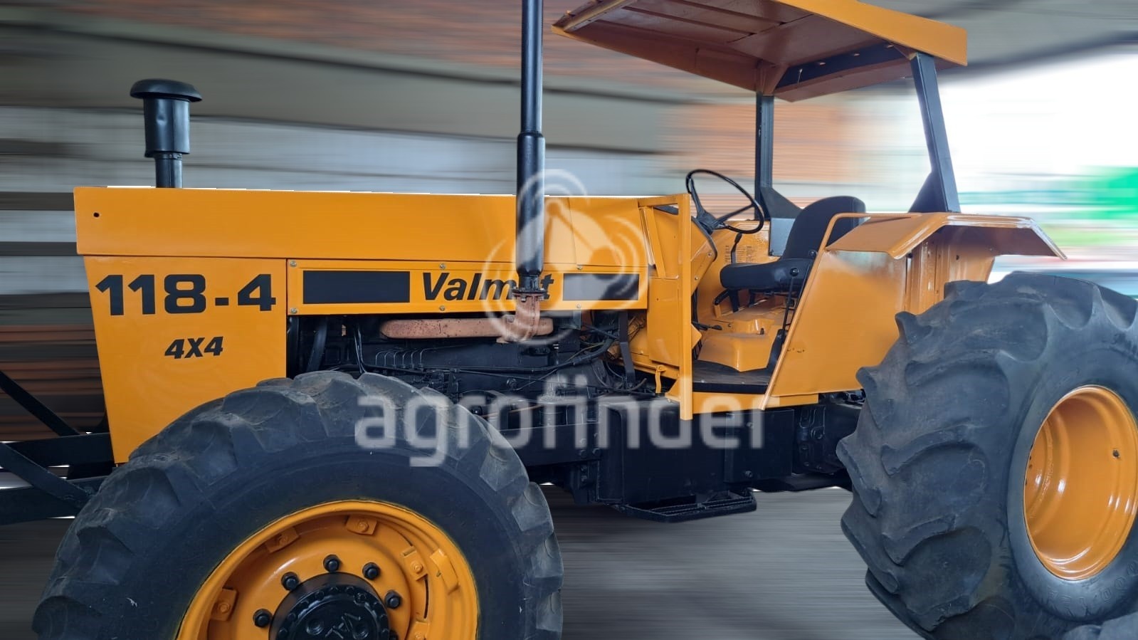 Trator Valmet 118.4 ano 1987