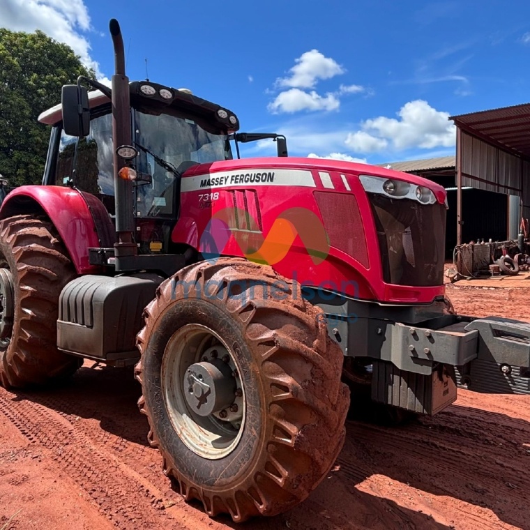 Trator Massey Ferguson MF 7318 ano 2022