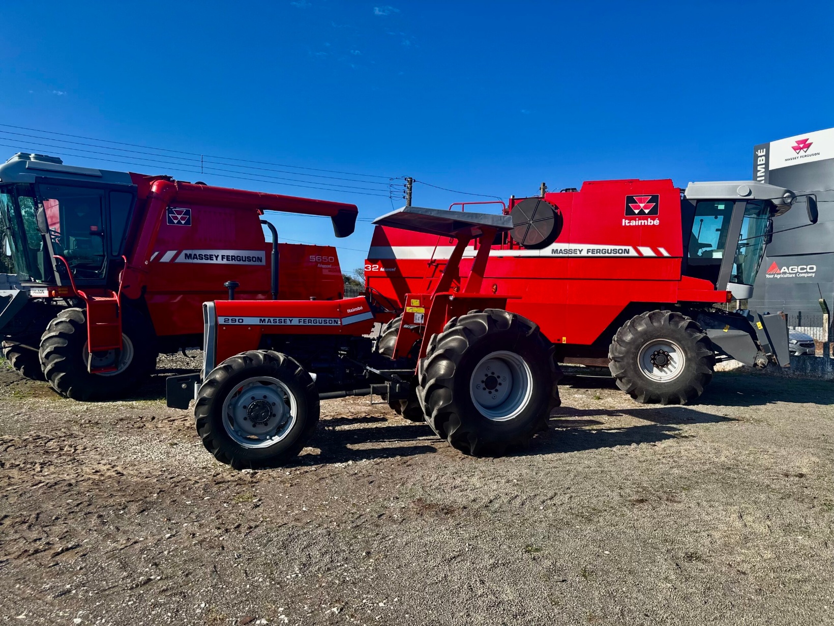 Trator Massey Ferguson MF 290 ano 1982
