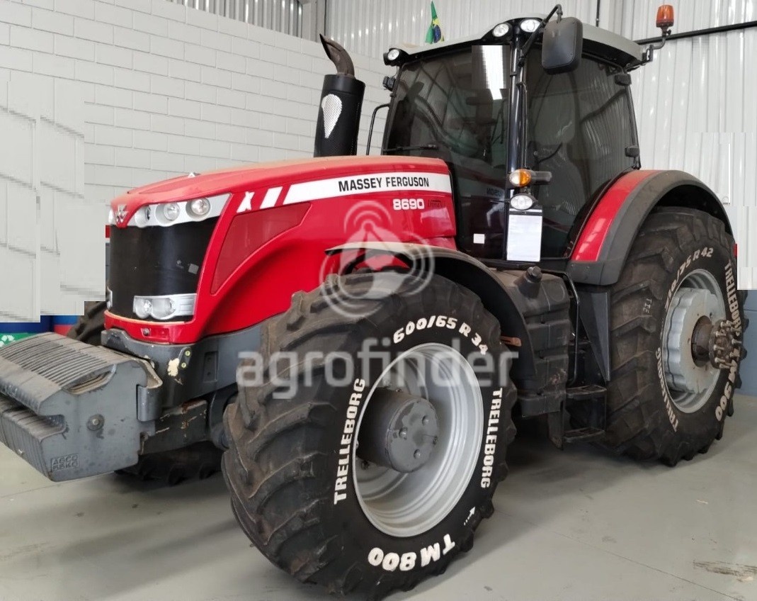 Trator Massey Ferguson 8690 Dyna-4 ano 2018