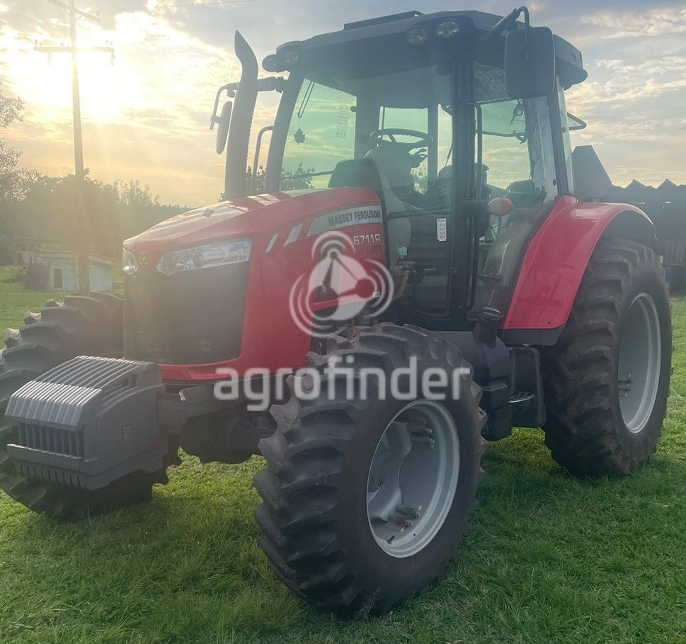 Trator Massey Ferguson 6711 R Dyna-4 ano 2019 - 6711 R Dyna-4 - Máquinas Agrícolas