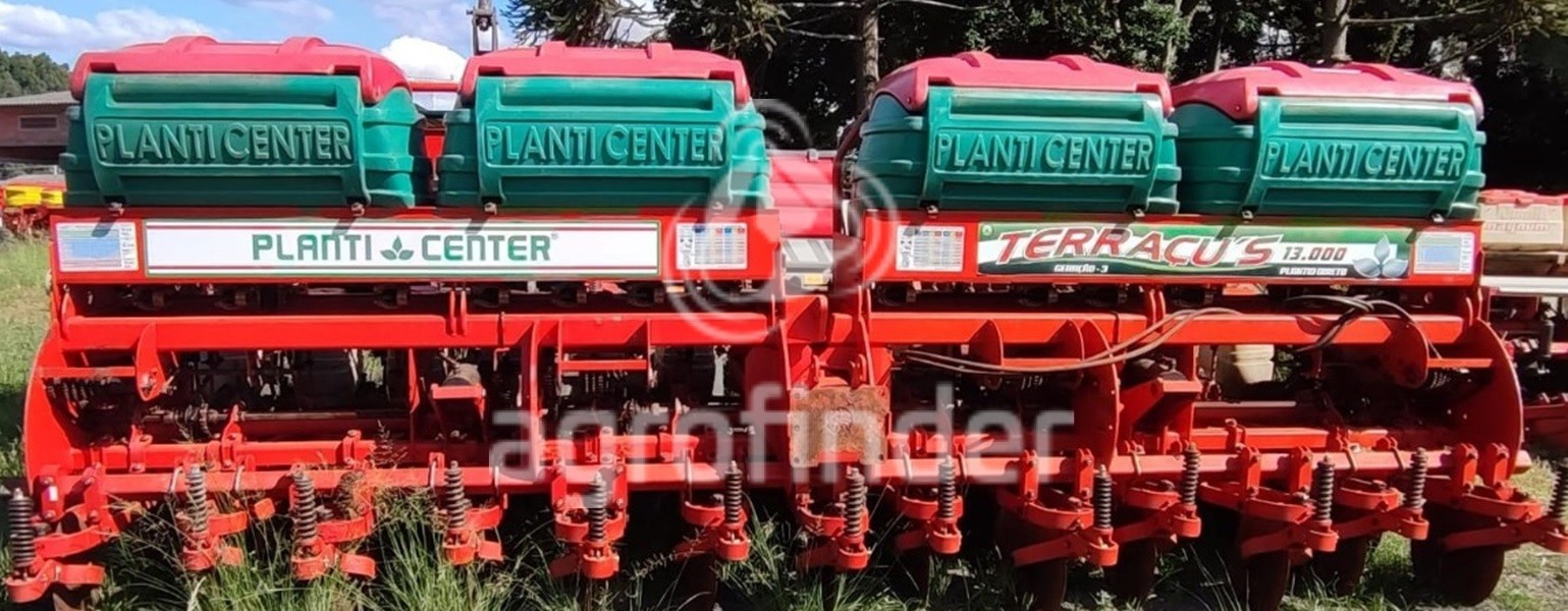 Plantadeira Planti Center Terraçu's 13.000 G4 ano 2012