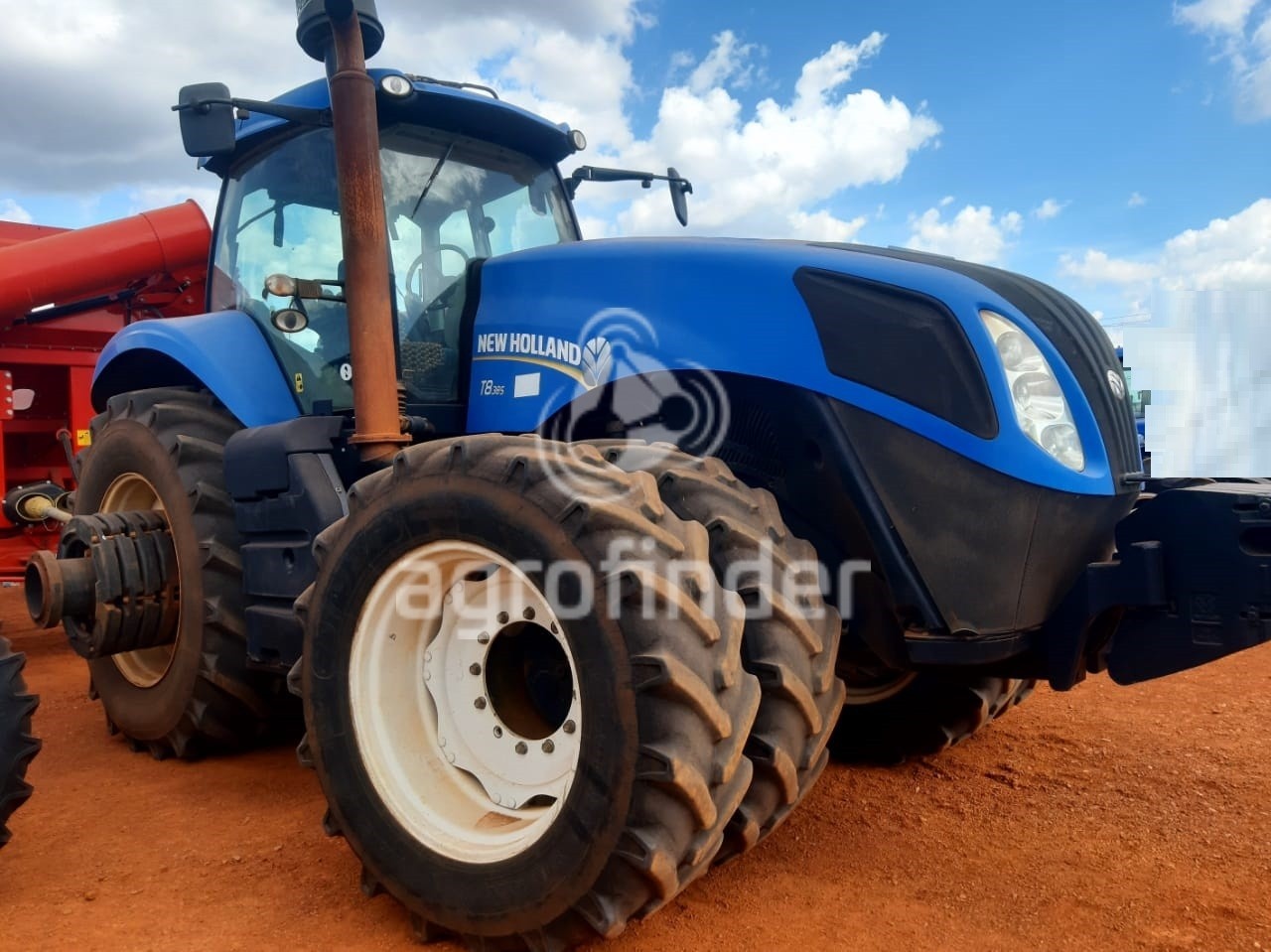 Trator New Holland T8 385 ano 2014 - T8 385 - Máquinas Agrícolas