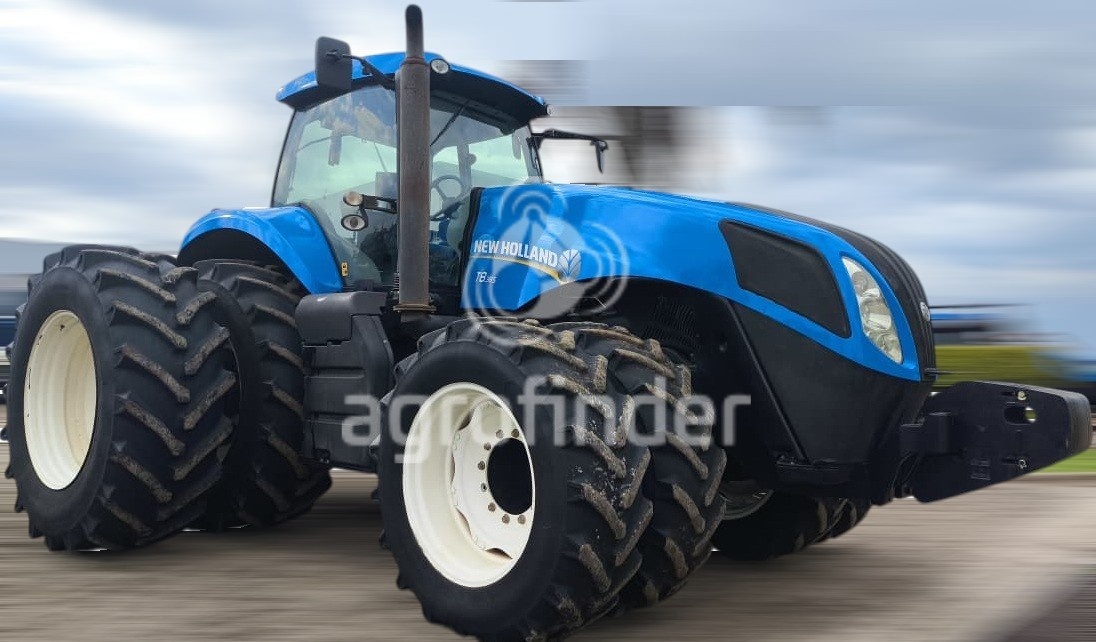 Trator New Holland T8 385 ano 2014 - T8 385 - Máquinas Agrícolas
