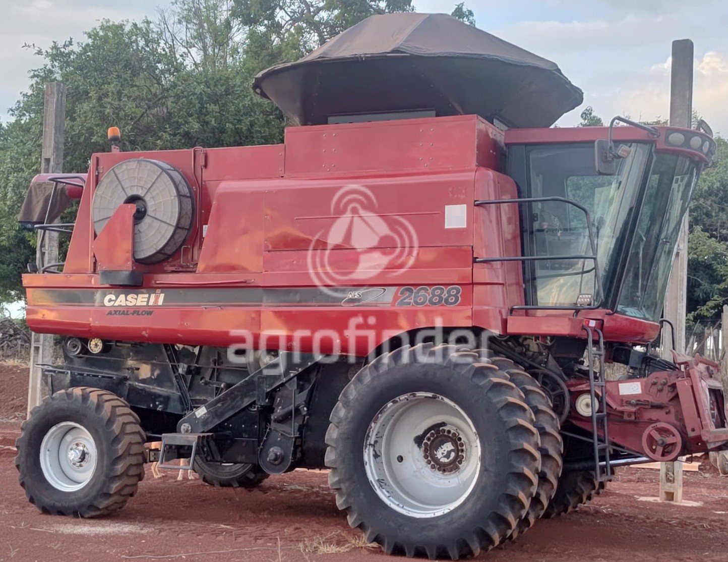 Colheitadeira Case IH Axial-Flow 2688 ano 2012 - AXIAL-FLOW 2688 - Máquinas Agrícolas