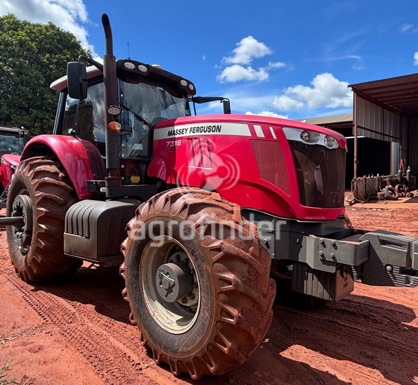 Trator Massey Ferguson 7318 Dyna 3 ano 2022