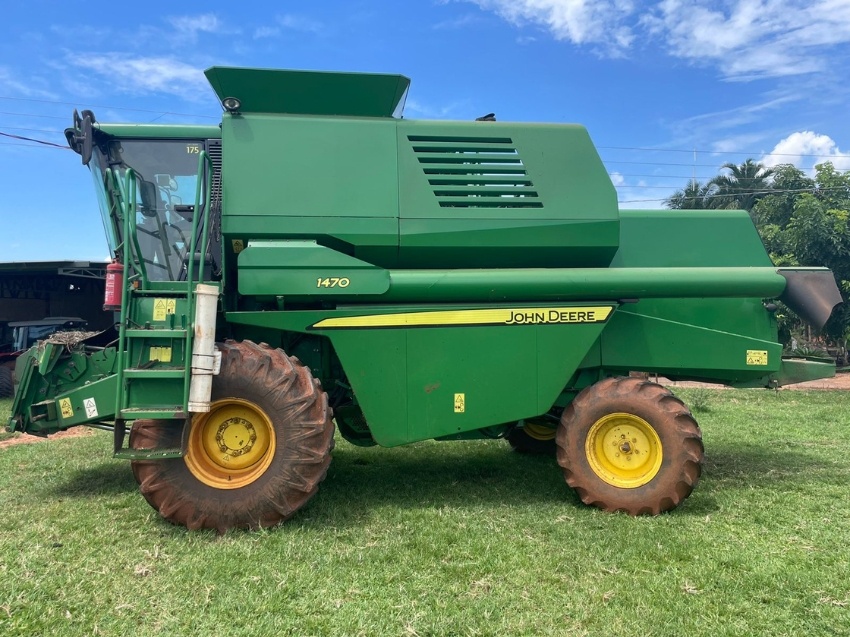 Colheitadeira John Deere 1470 ano 2012