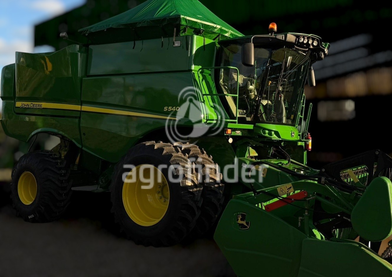 Colheitadeira John Deere S540 ano 2015