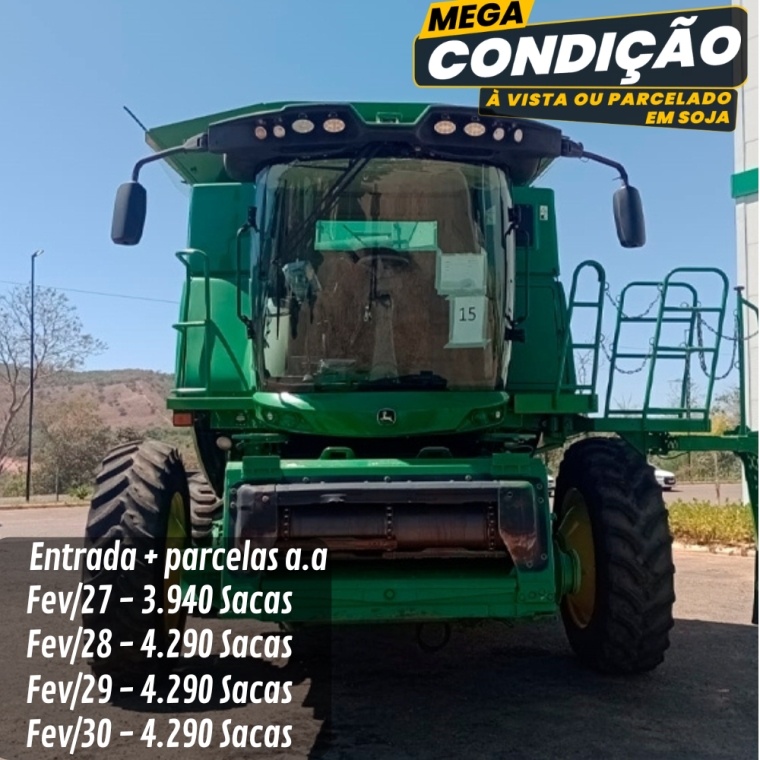 Colheitadeira John Deere S670 ano 2015