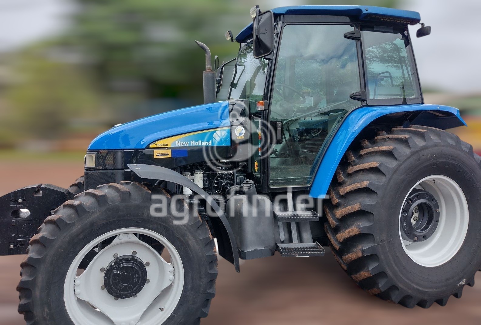 Trator New Holland TS 6040 ano 2011 - TS 6040 - Máquinas Agrícolas