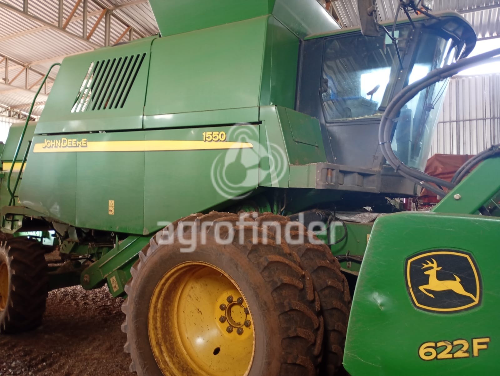 Colheitadeira John Deere 1550 ano 2010 - 1550 - Máquinas Agrícolas
