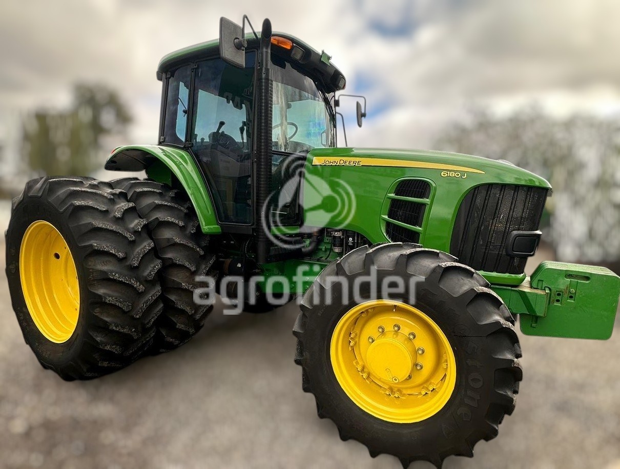 Trator John Deere 6180J ano 2015 - 6180J - Máquinas Agrícolas