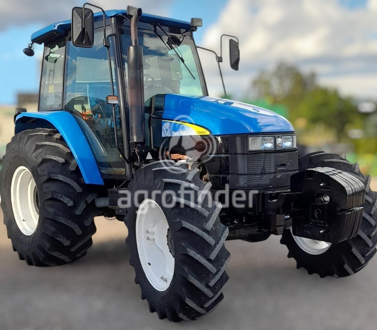 Trator New Holland TS 6040 ano 2012 - TS 6040 - Máquinas Agrícolas
