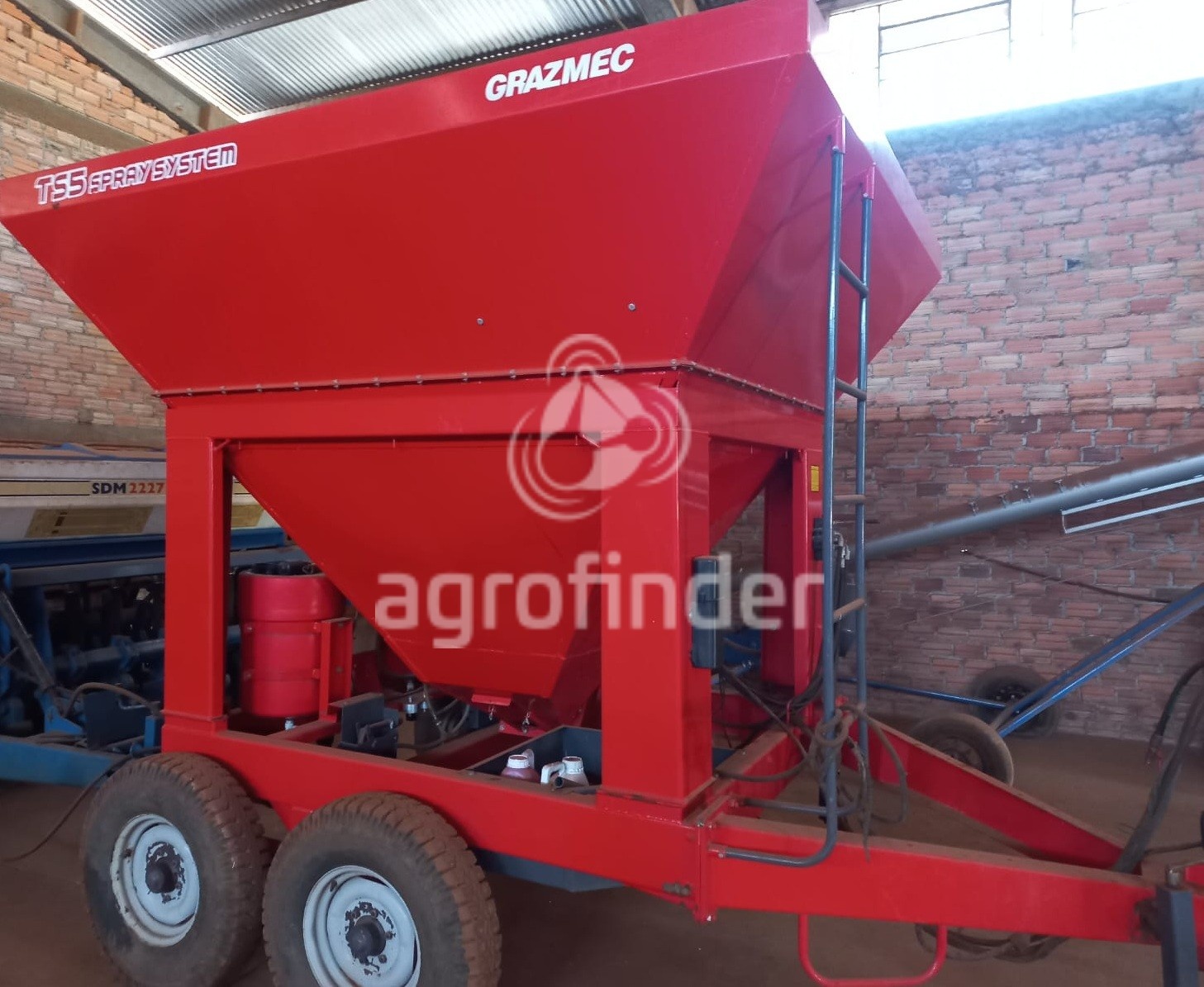 Tratadora de Sementes Grazmec TS5 Spray System ano 2013
