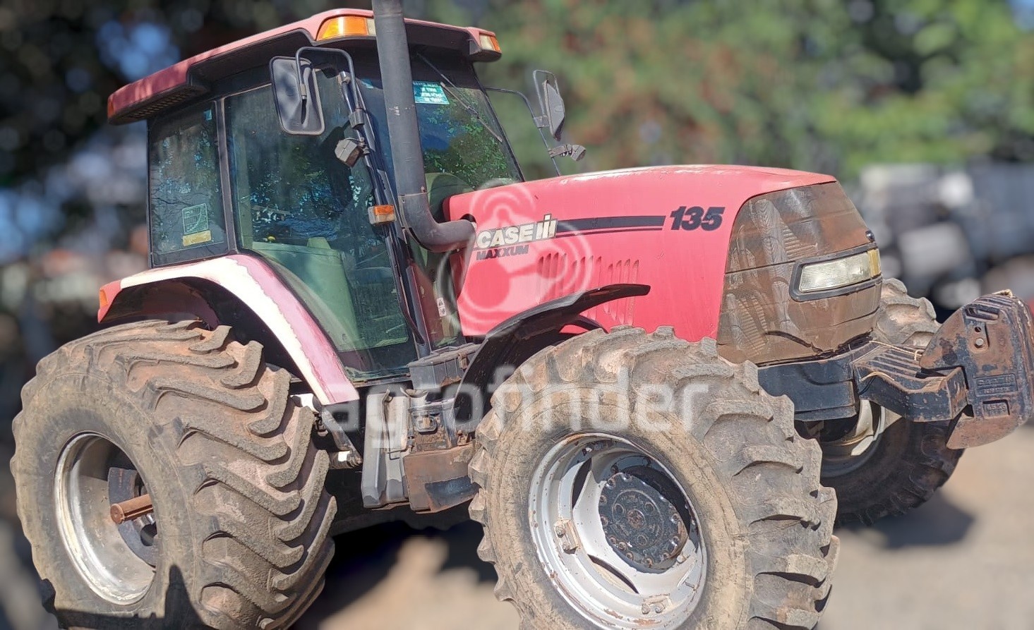 Trator Case Maxxum 135 ano 2008 - Maxxum 135 - Máquinas Agrícolas