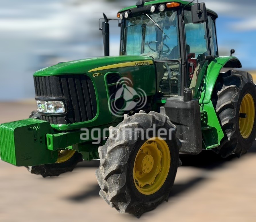 Trator John Deere 6135J ano 2019 - 6135J - Máquinas Agrícolas