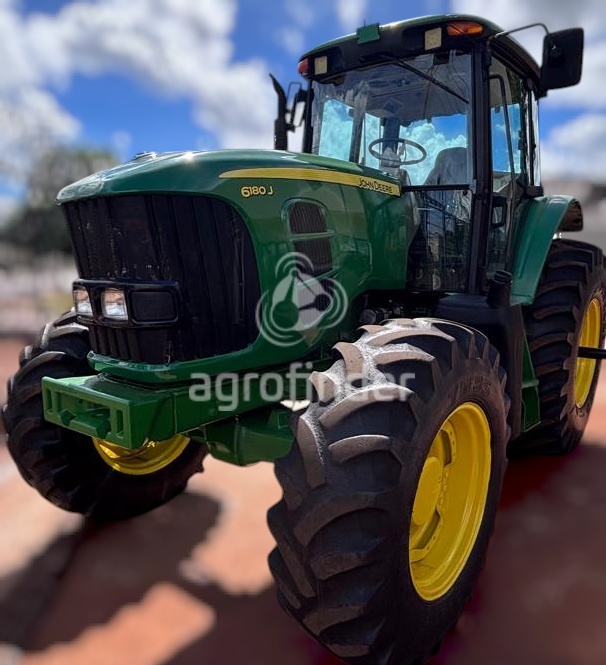 Trator John Deere 6180J ano 2012 - 6180J - Máquinas Agrícolas