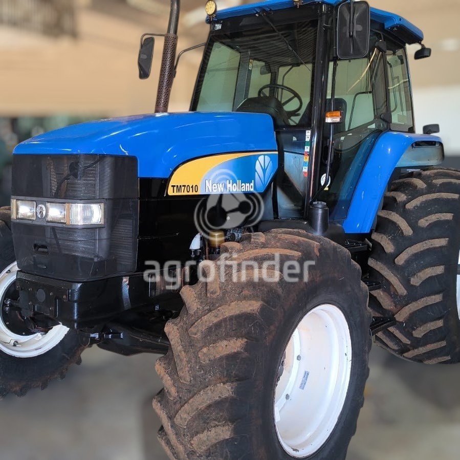 Trator New Holland TM 7010 ano 2010 - TM 7010 - Máquinas Agrícolas