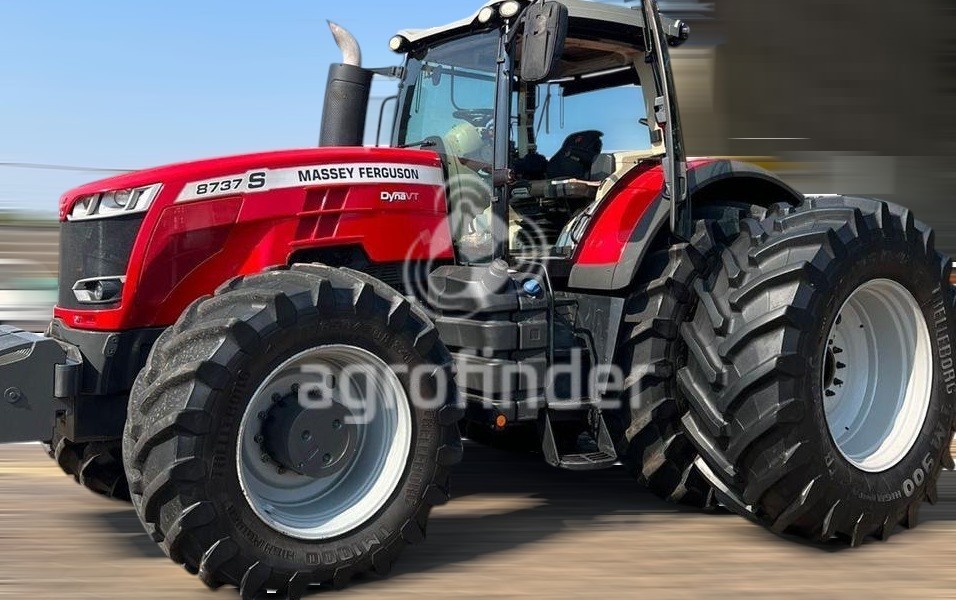 Trator Massey Ferguson 8737 S ano 2019