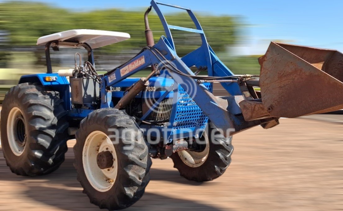 Trator New Holland 7630 ano 2007