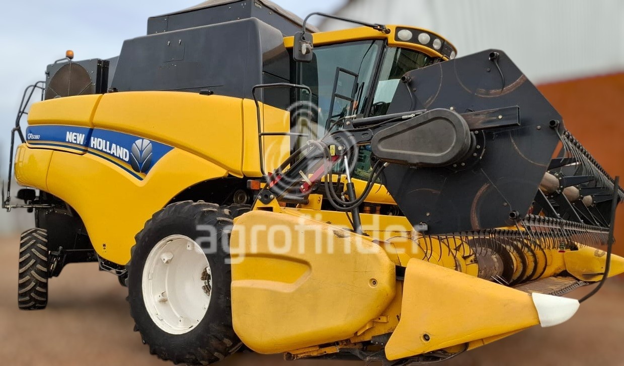 Colheitadeira New Holland CR5080 ano 2013 - CR5080 - Máquinas Agrícolas